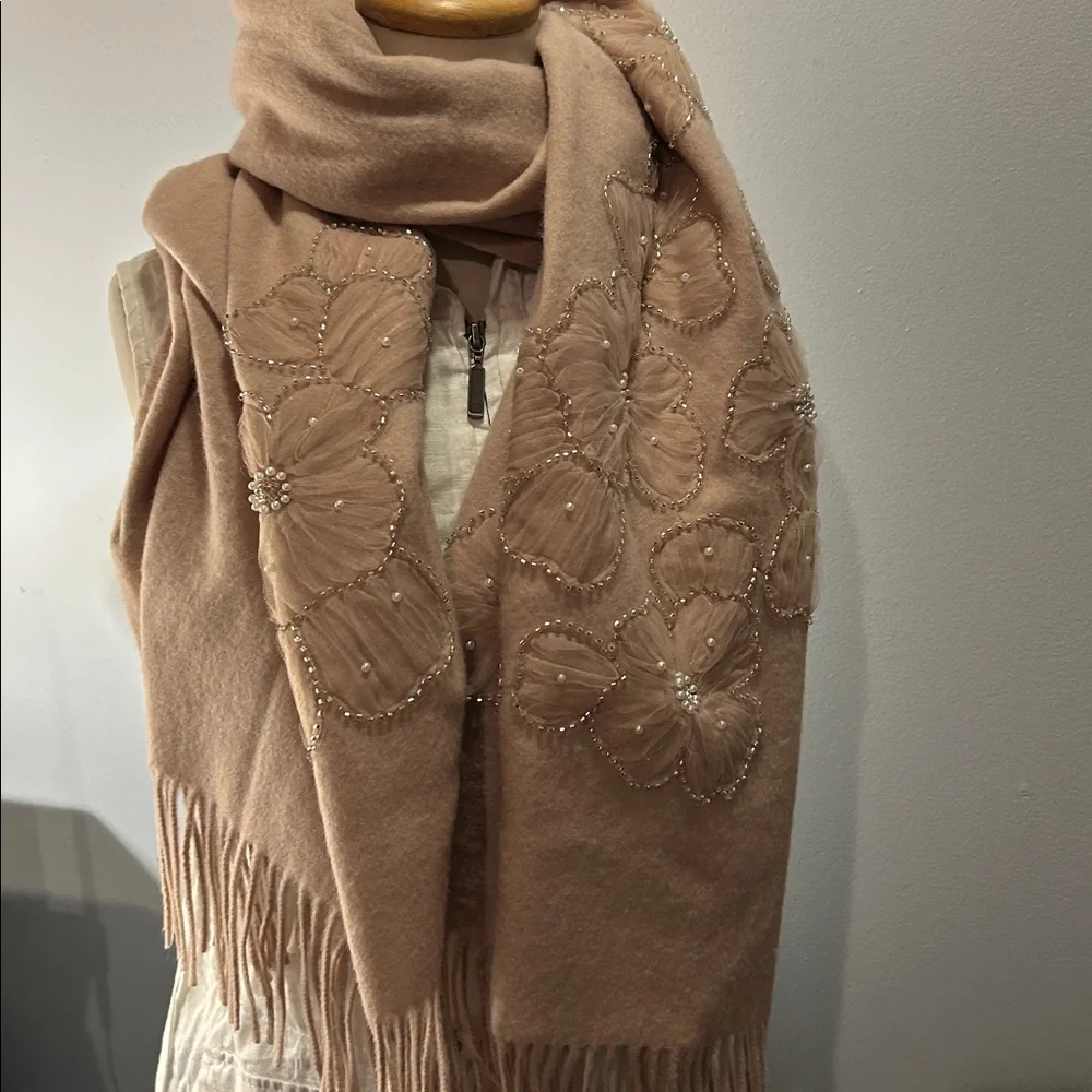 NWT Joie wool XL scarf